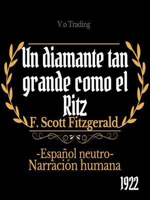 cover image of Un diamante tan grande como el Ritz